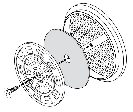 Sage SWR550 FoodCycler Food Disposal Device - parts are secure