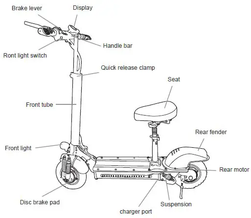 iScooter iX5 Electric Scooter-1