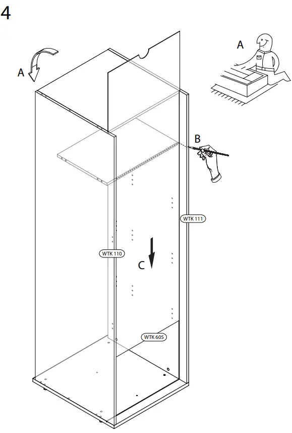WASHTOWER-WSCH207-60-High-Cabinet-60cm-Wide-FIG8