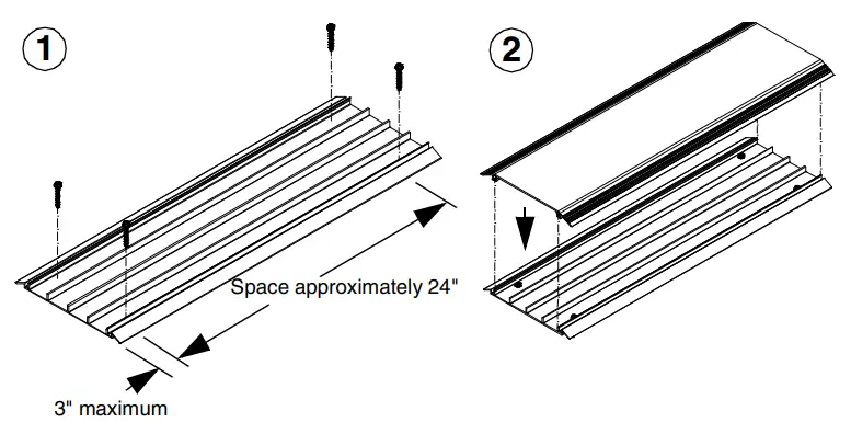 PANDUIT PN616C Floor Raceway Coupler - COVER