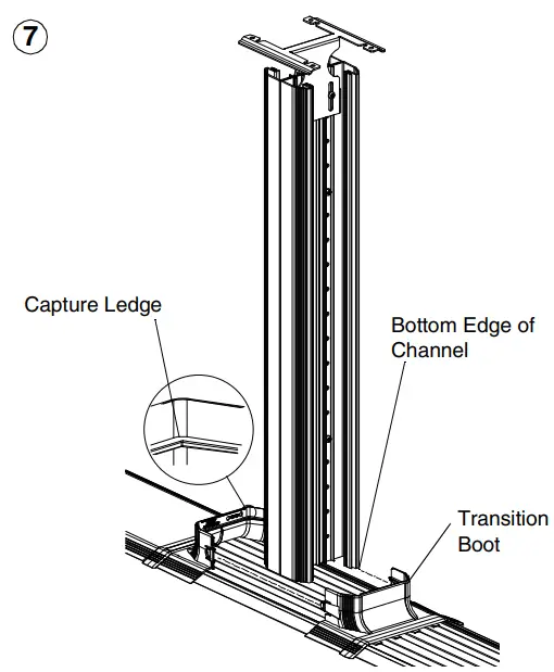 PANDUIT PN616C Floor Raceway Coupler - Capture Ledge