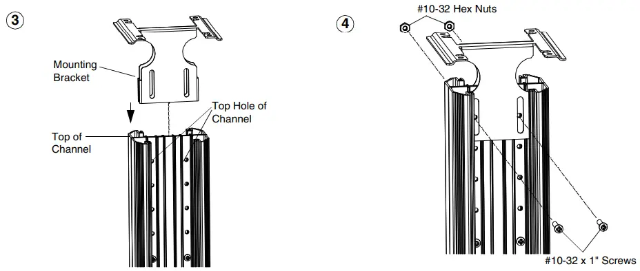 PANDUIT PN616C Floor Raceway Coupler - INSTRUCTIONS