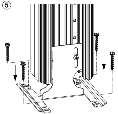 PANDUIT PN616C Floor Raceway Coupler - holes in infrastructure