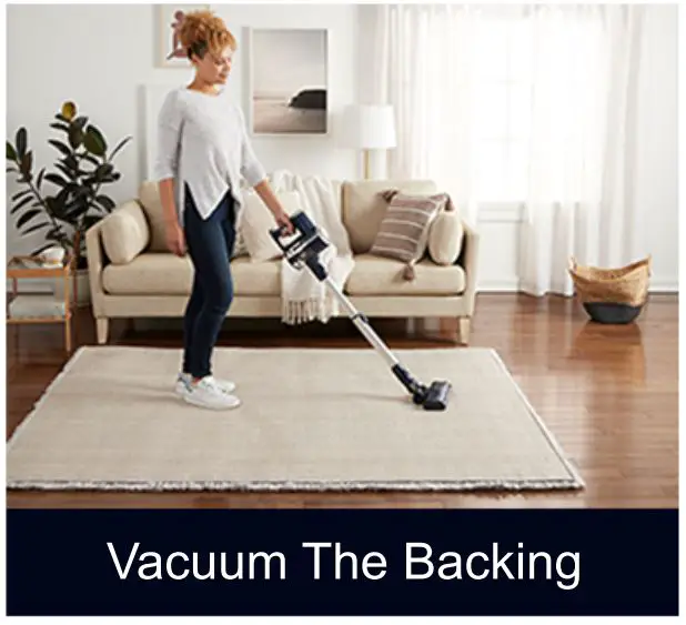 HOME DECORATORS COLLECTION 2-734-150 Bazaar Silver Strike Beige Blue 5 ft. x 7 ft. Abstract Area Rug - Vacuum the backing