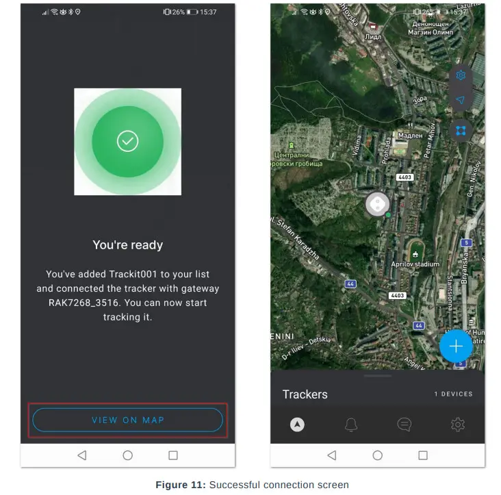 RAK2171 WisNode TrackIt LoRaWAN GPS Tracker - Figure 11