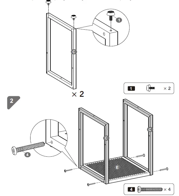 O DADDY OD500-ST Industrial Side Table 5
