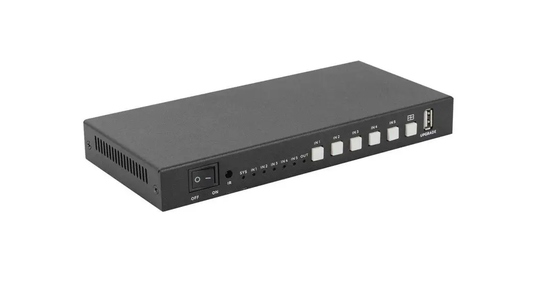 Hdtv Supply 5x1 4k60 Multiviewer Switcher User Manual