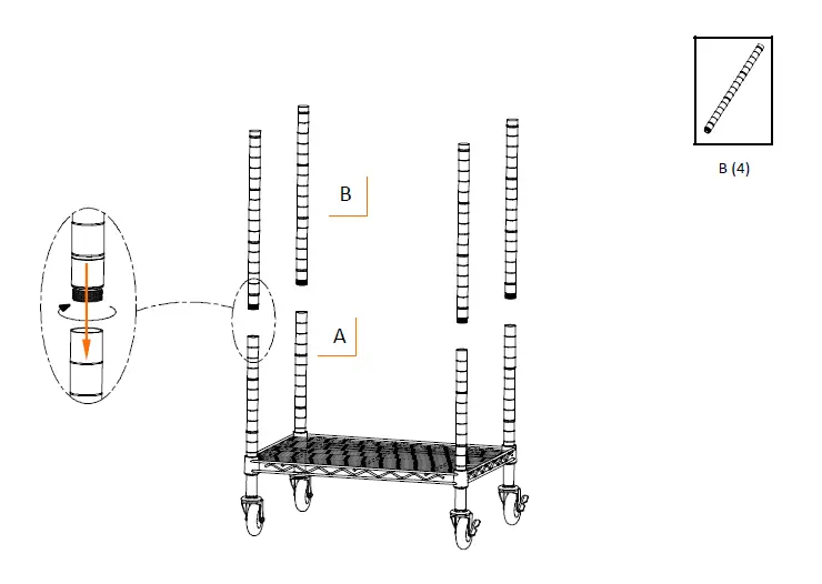 TRINITY-TBFZ-1418-24-Inch-Stainless-Steel-NSF-Kitchen-Cart-Owner-FIG-6