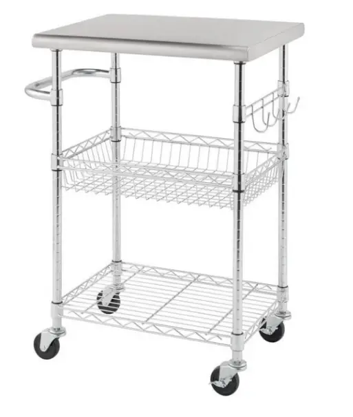 TRINITY-TBFZ-1418-24-Inch-Stainless-Steel-NSF-Kitchen-Cart-Owner-PRODACT-IMG