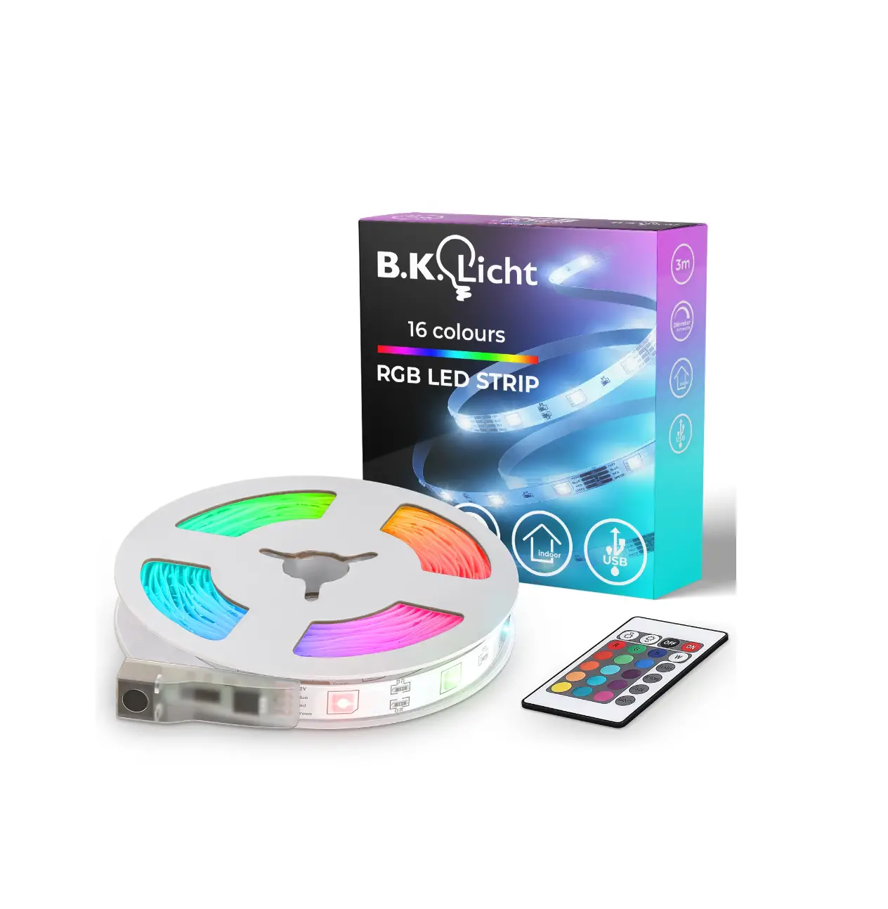 B K Licht Bkl1562 Rgb Usb Led Strip Instruction Manual B K Licht Bkl1562 Rgb Usb Led Strip Instruction Manual