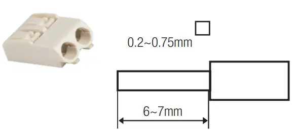 HYTRONIK HIR61 PIR Motion Sensor - Wire Preparation