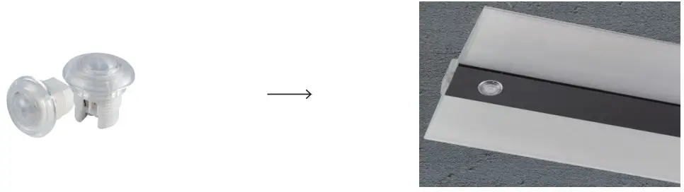 HYTRONIK HIR61 PIR Motion Sensor - transparent version