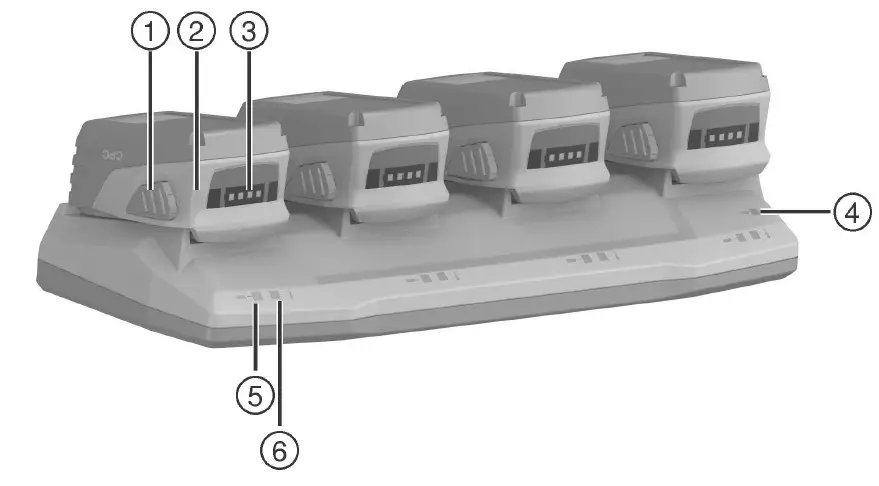 HILTI C 4-36-MC4 Lithium Battery Multi Charger 1