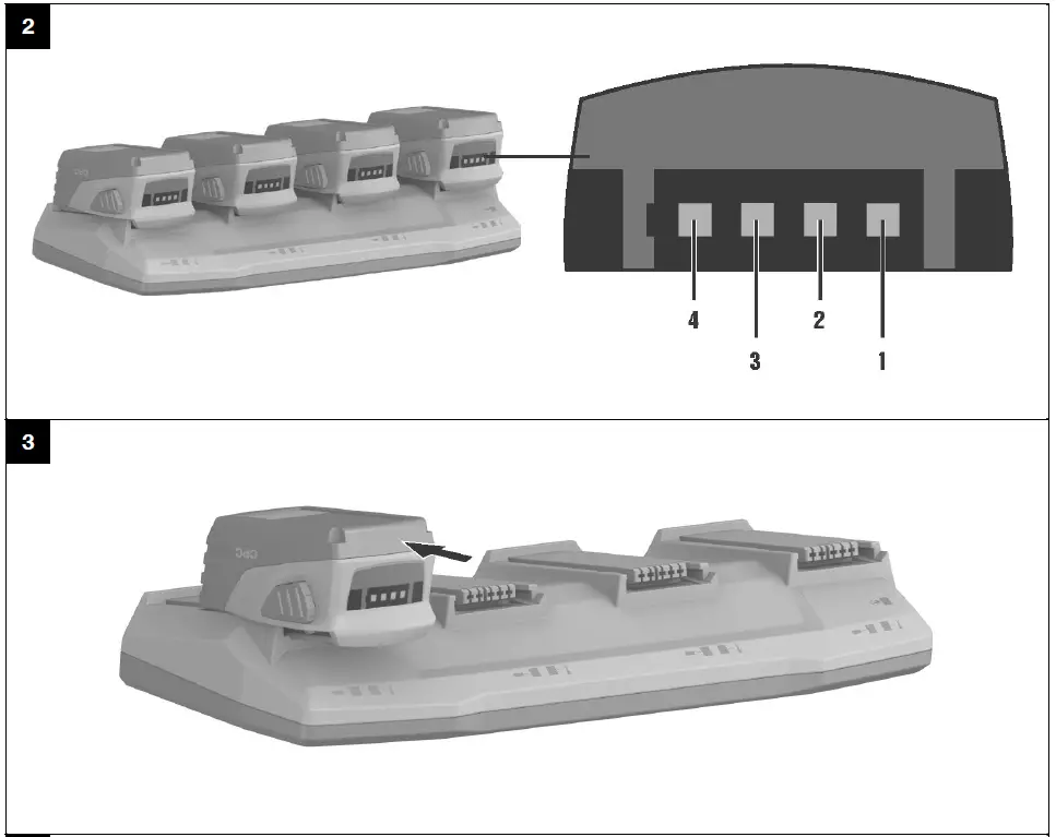HILTI C 4-36-MC4 Lithium Battery Multi Charger 3