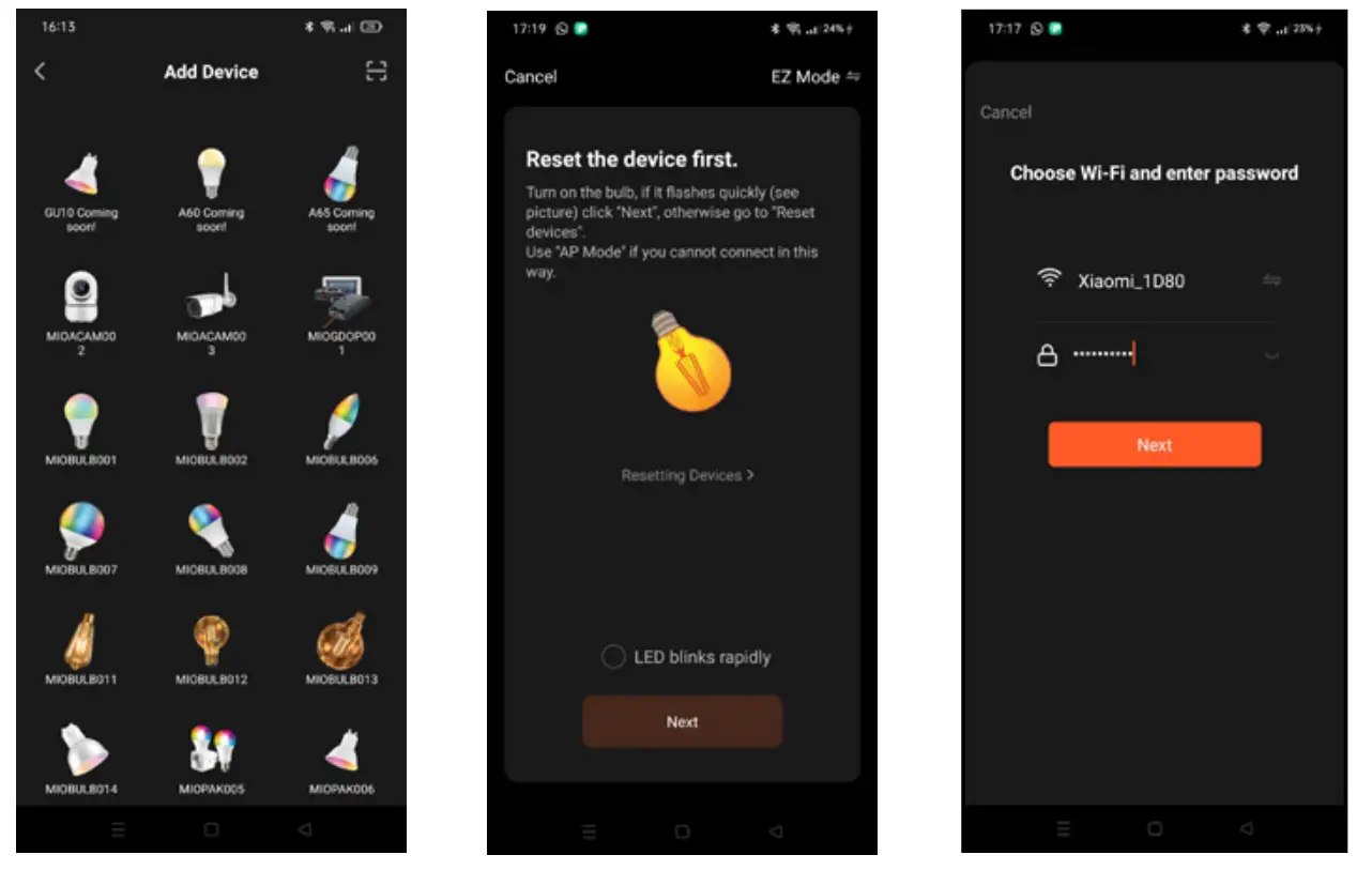 Use Of The Application