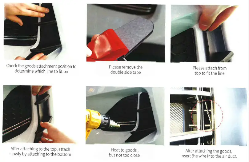 Stinger Convoy LED Illuminate Bumper Carnard Wing - fig 1