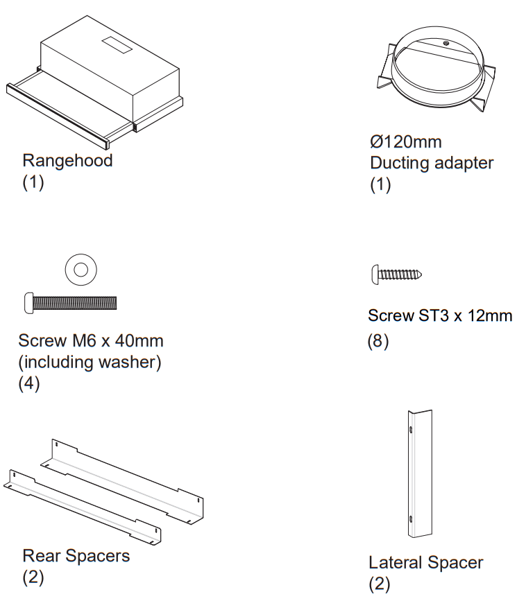 PHILCO GH806SNL 1 60cm Telescopic Hood - fig