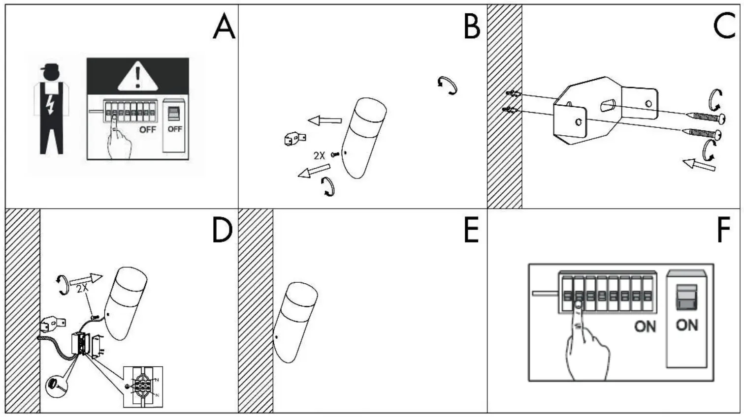 QAZQA 98796 Modern Outdoor Wall Lamp - fig1