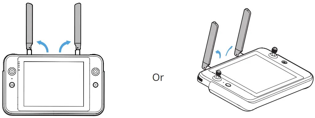 AUTEL EVO Max 4T Drone - Unfold the Antenna