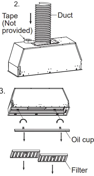 FORNO FRHRE5346-30 Range Hood-FIG9