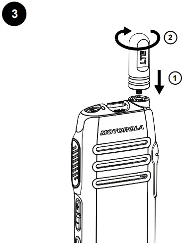 motorola TLK 100i Two-Way Radio-3