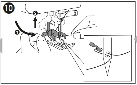 Quick Reference Guide 2 - Upper threading