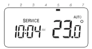 Honeywell Home CM707 Programmable Thermostat - Date and Time 7