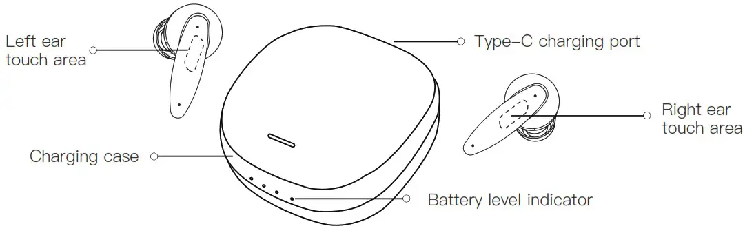 padmate S33 True Wireless Stereo Earbuds - padmate S33 True Wireless Stereo Earbuds