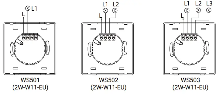 Milesight WS50 Series Smart Wall Switch-Wirings1