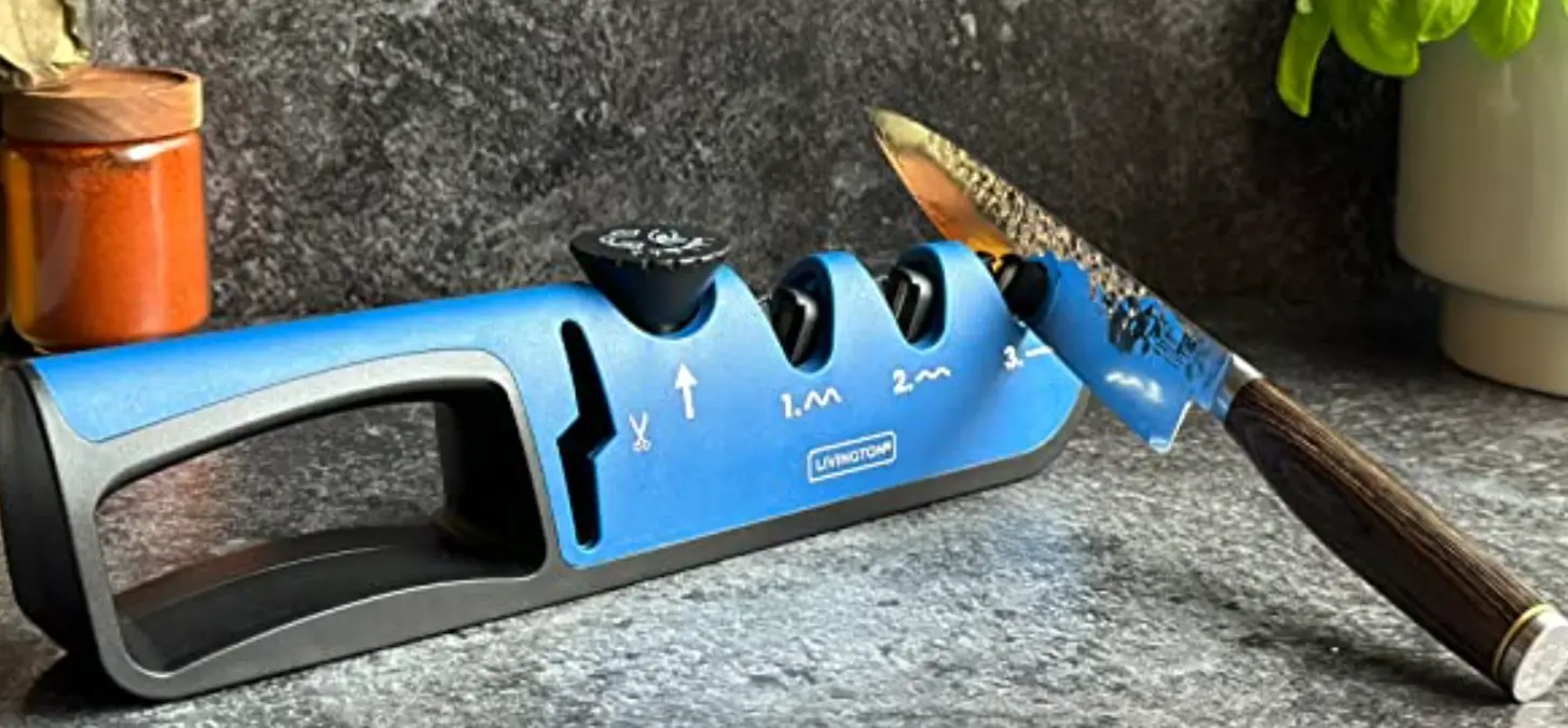 Livington B0brjqthsq Bladestar 3-in-1 Knife Sharpener Instruction Manual