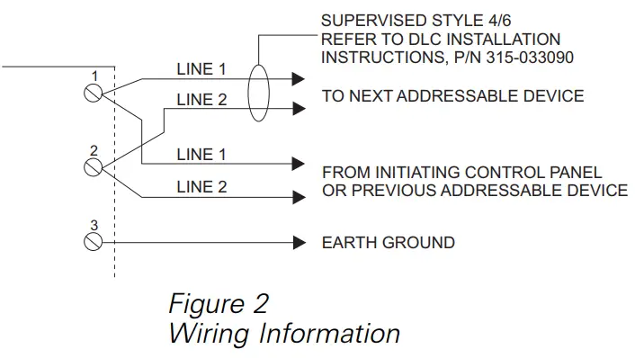 SIEMENS HMS-M Manual Pull Station with Metal Housing - WIRING
