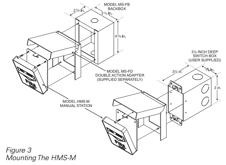 SIEMENS HMS-M Manual Pull Station with Metal Housing - overtighten