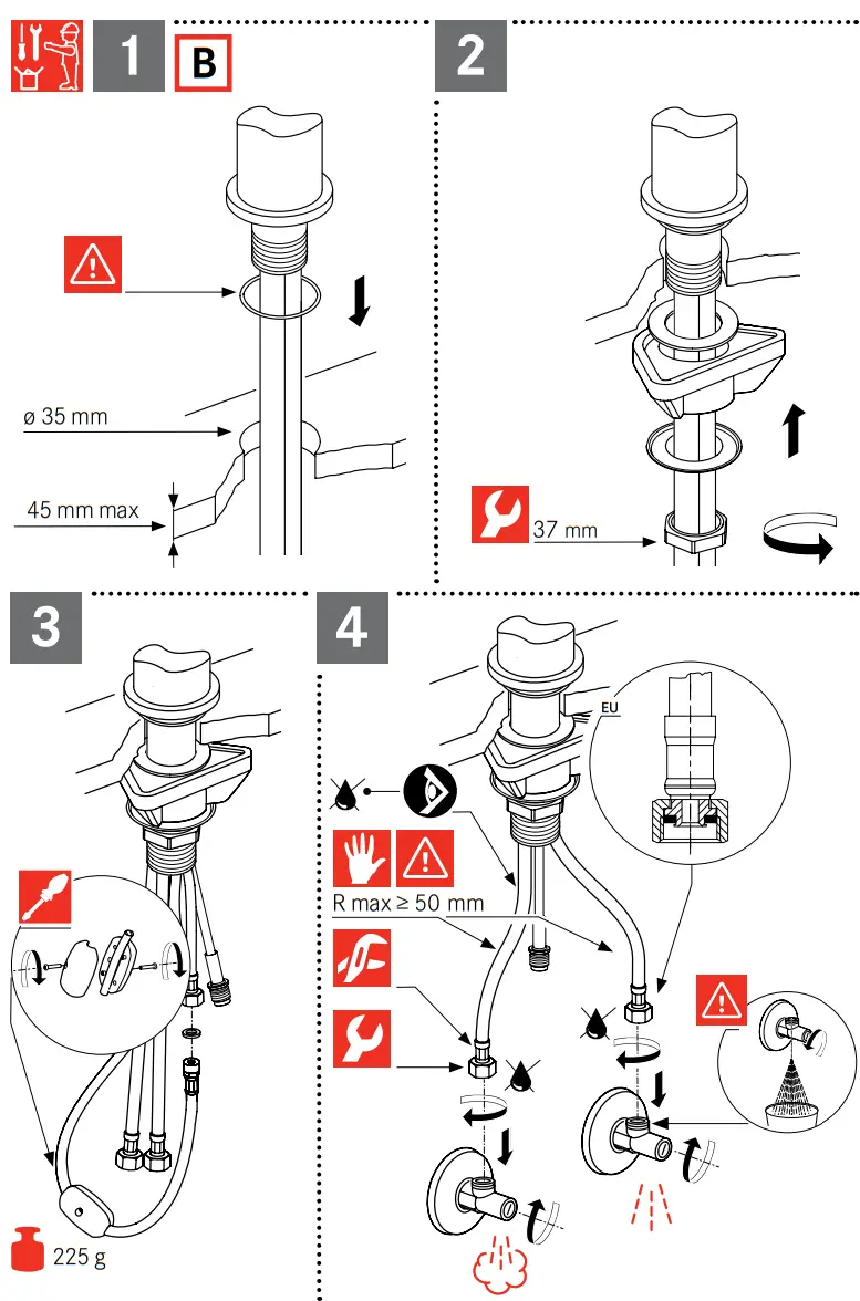 FRANKE Active Twist Kitchen Faucet - fig 3