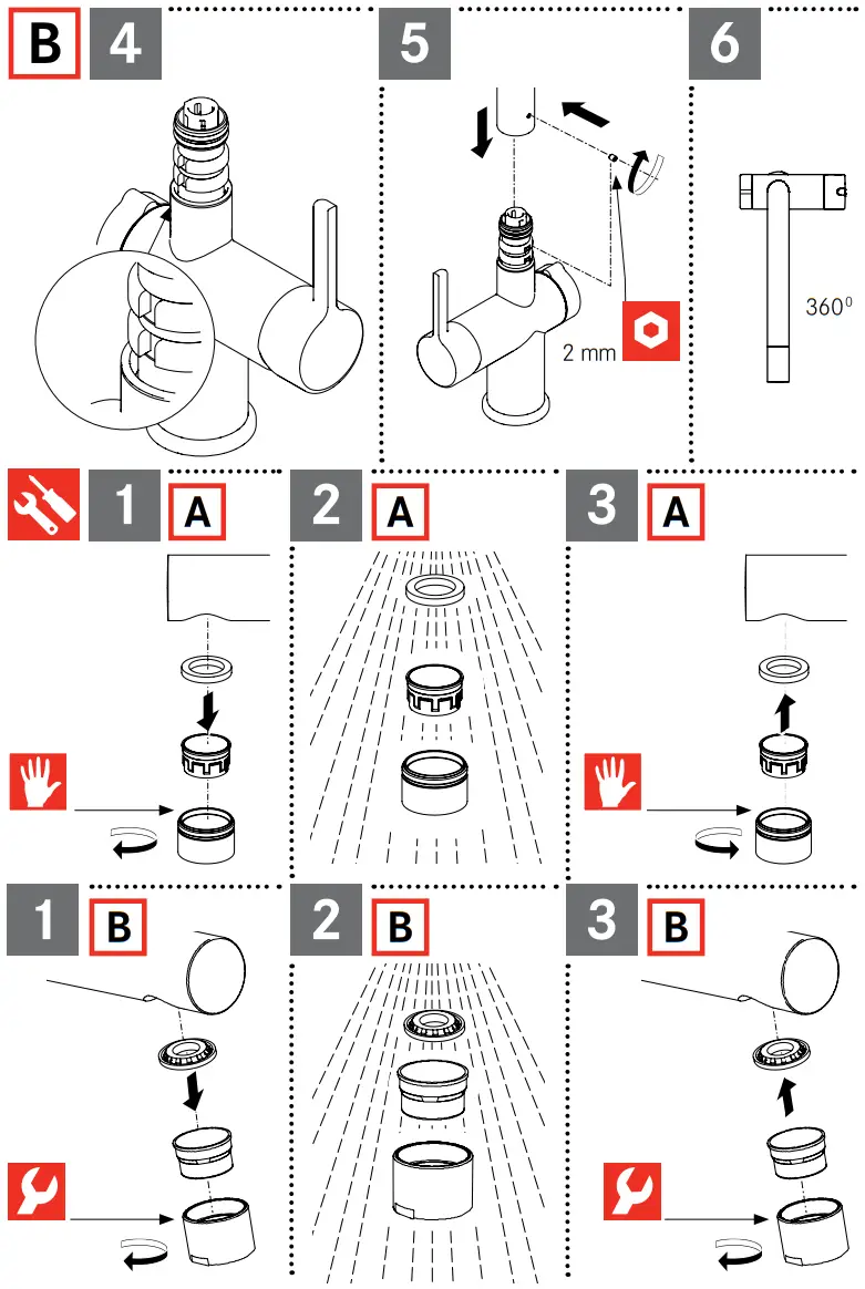 FRANKE Active Twist Kitchen Faucet - fig 5