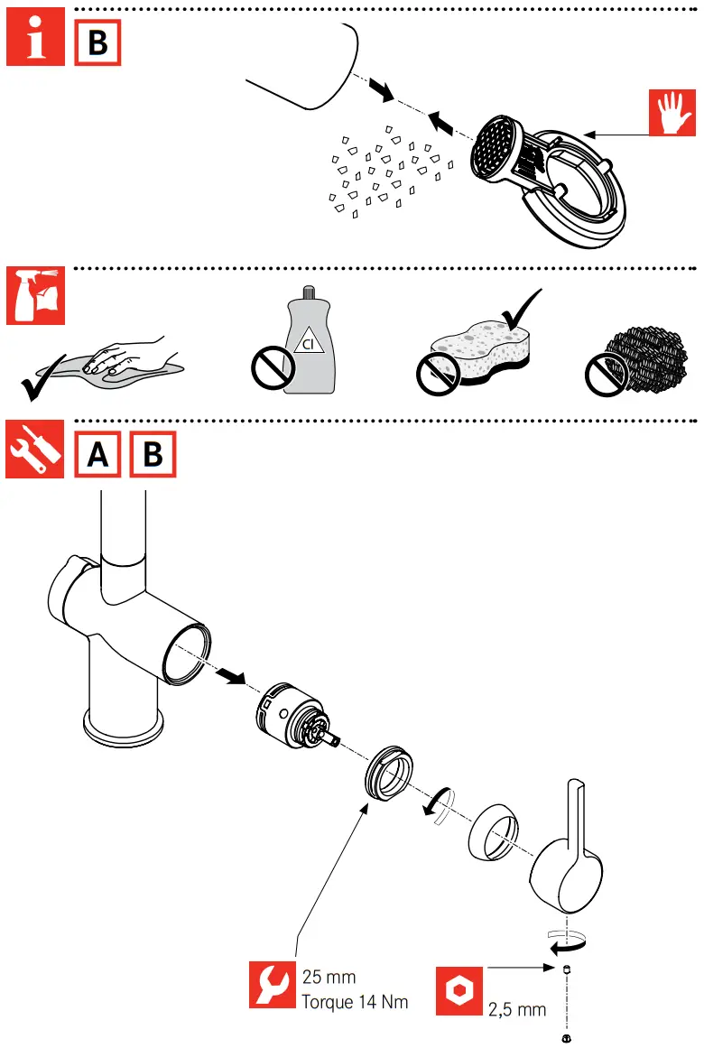 FRANKE Active Twist Kitchen Faucet - fig 6