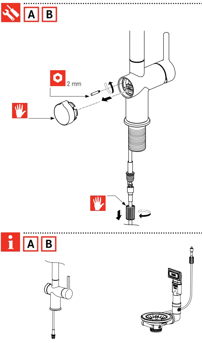 FRANKE Active Twist Kitchen Faucet - fig 7