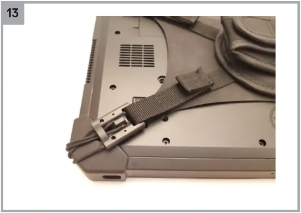 DELL 460-BBTE Hand Strap for Rugged Extreme Tablets Partial Rotation 13