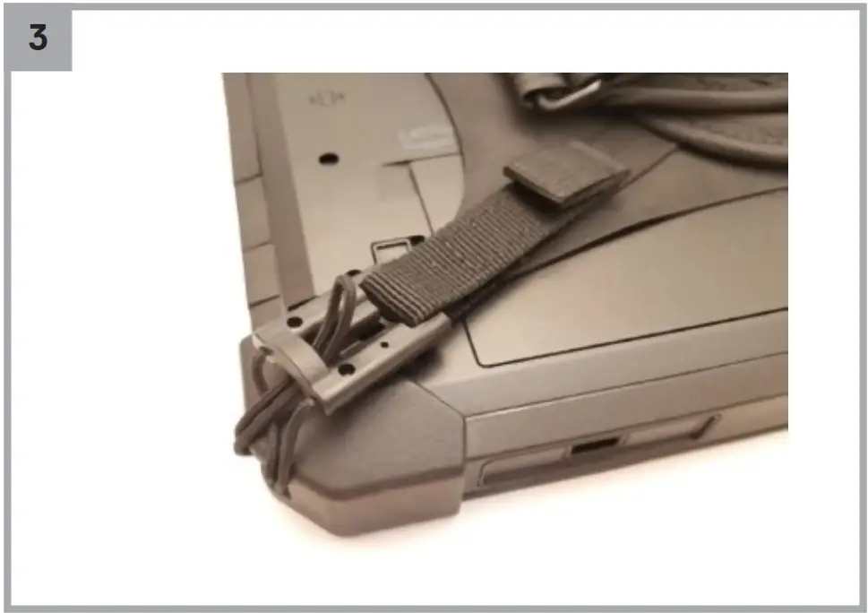 DELL 460-BBTE Hand Strap for Rugged Extreme Tablets Partial Rotation 3