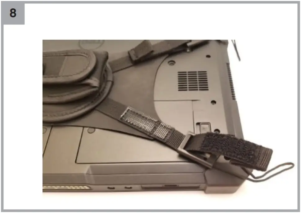DELL 460-BBTE Hand Strap for Rugged Extreme Tablets Partial Rotation 8