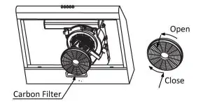 Russell Hobbs RHVSRCH602SS Cooker Hood - Carbon grease filters
