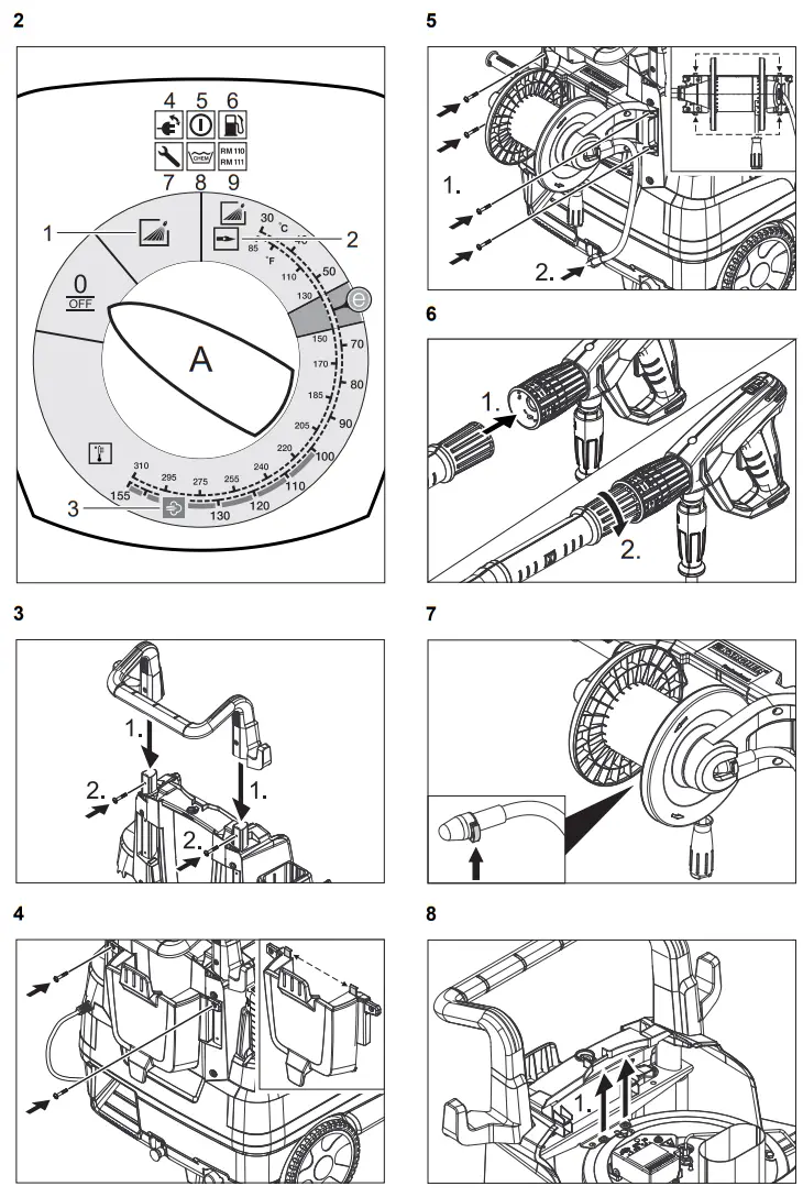KARCHER High Pressure Washer - PAT 2