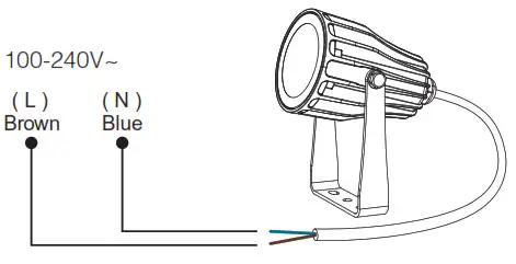 MIBOXER FUTC02Z RGB+CCT LED Garden Light-diagram