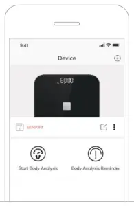 NOERDEN SENSORI Smart Body Scale with Heart Rate Monitor - Connect
