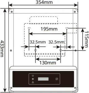 GW2900D-NS - Dimensions 1