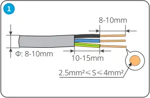 GW2900D-NS - Type One AC Connector 1