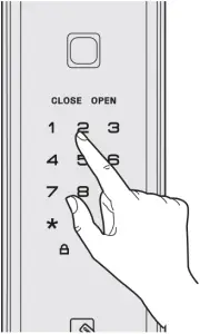 PP9000 - Open & Lock the door 1