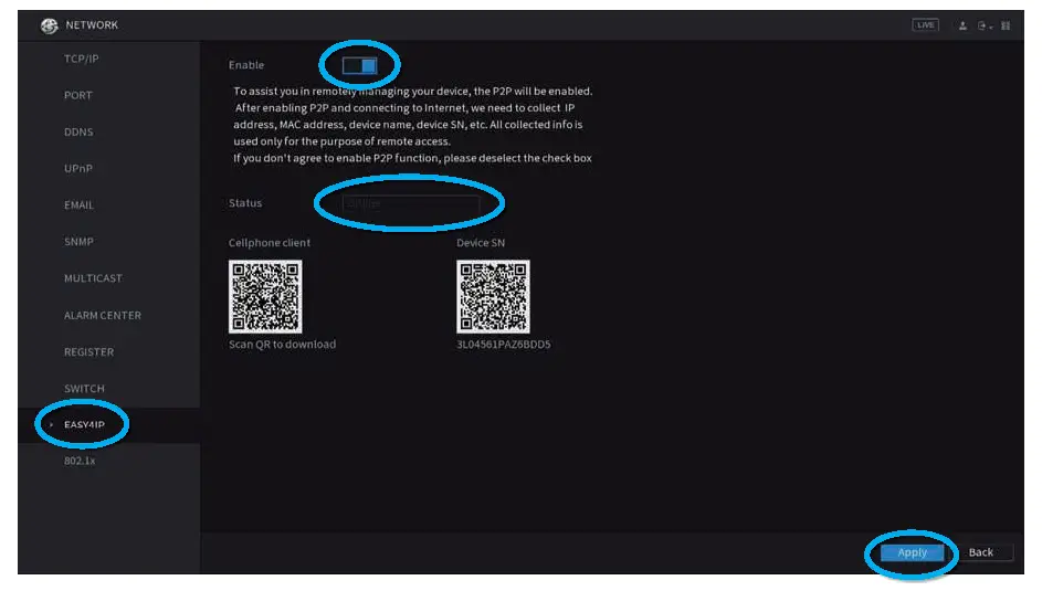 click the Save button