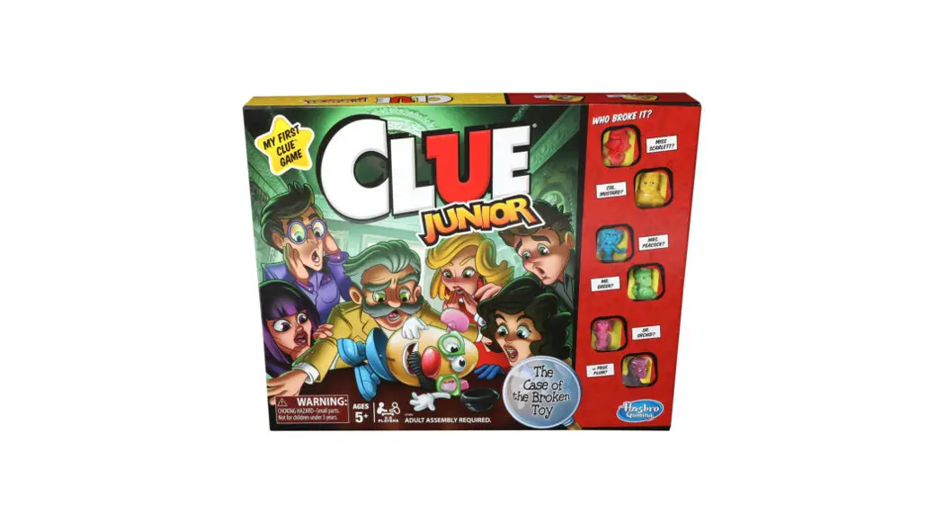 Hasbro Gaming C1293 Clue Junior Game User Guide
