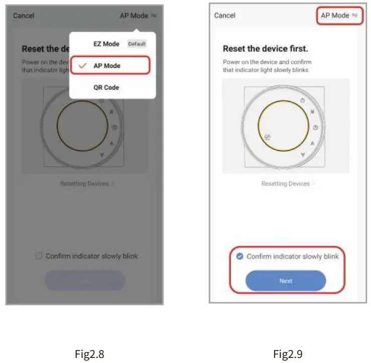 Beca BAC-2000 Series WiFi Thermostat For Fan Coil Unit - Fig 7