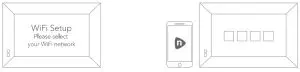 nixplay W15F Wifi Digital Photo Frame - Pairing